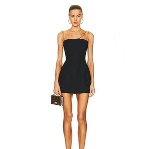 ATOIR ZOEI BEAD-EMBELLISHED TWILL MINI DRESS